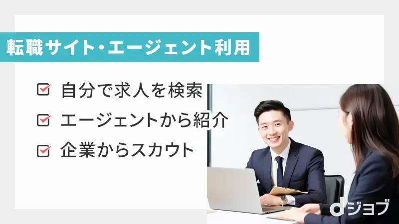 転職サイト・エージェントの利用